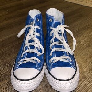 Converse Blue High-Top Sneakers